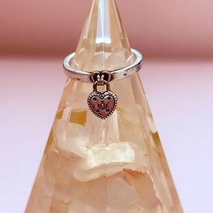 Pandora Love Lock Ring (Retired)